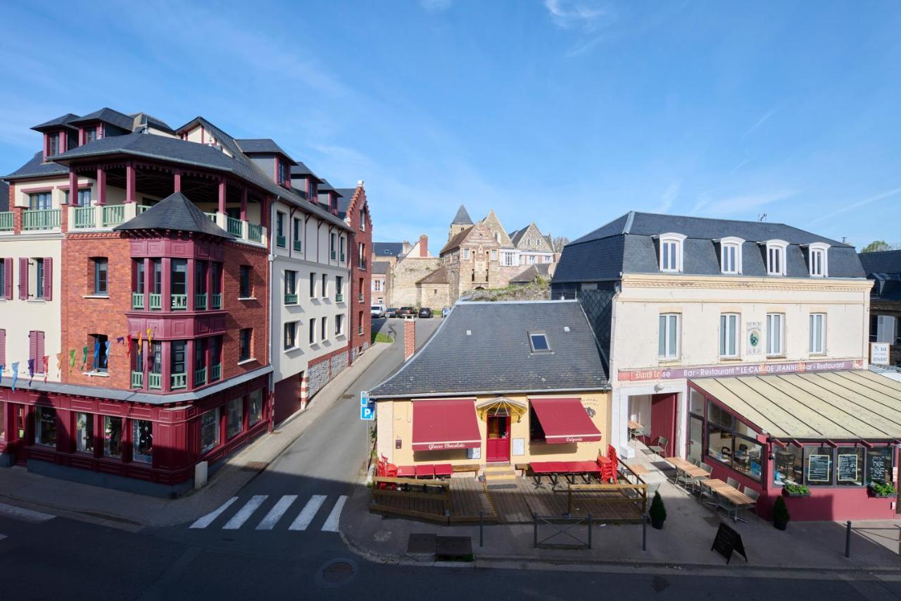 The Originals Boutique, Hotel La Colonne De Bronze, Saint-Valéry-sur-Somme Kültér fotó