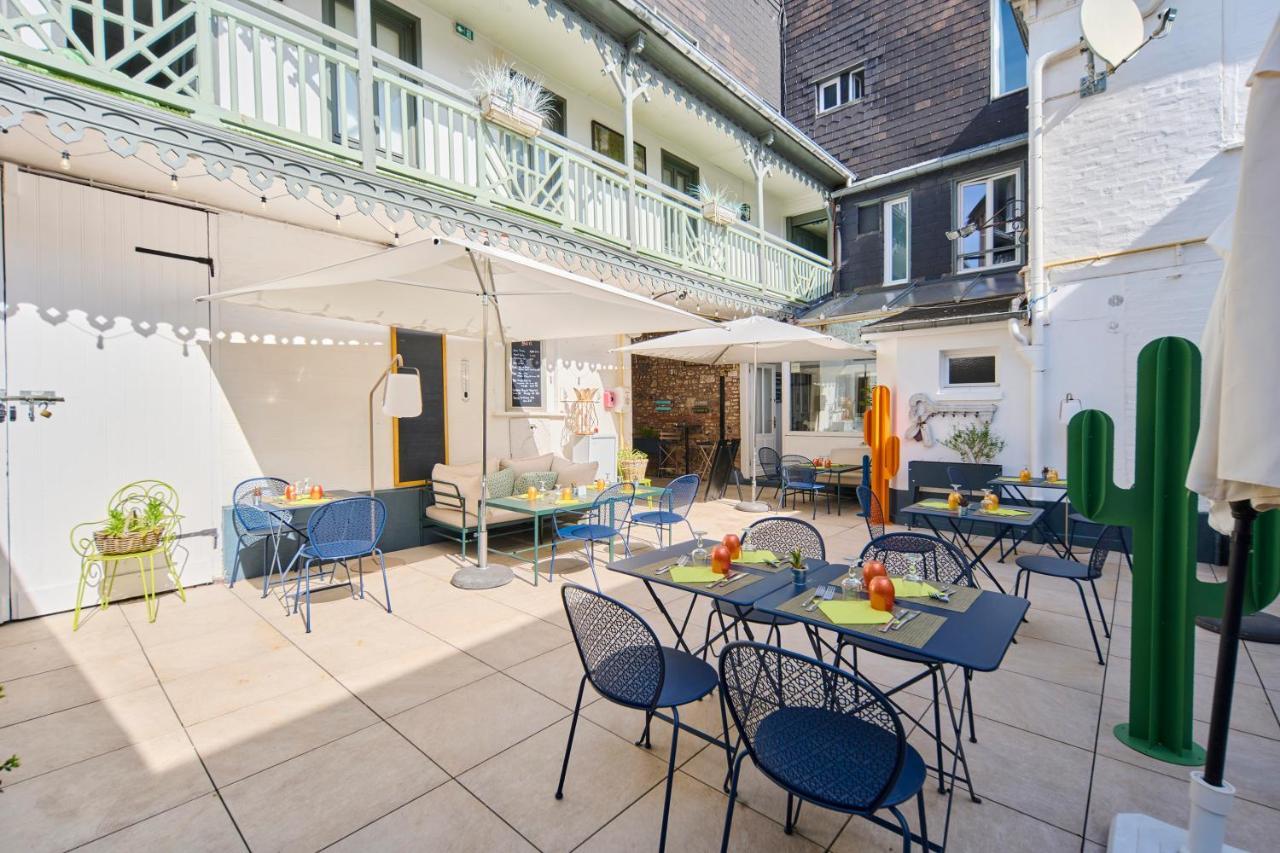 The Originals Boutique, Hotel La Colonne De Bronze, Saint-Valéry-sur-Somme Kültér fotó